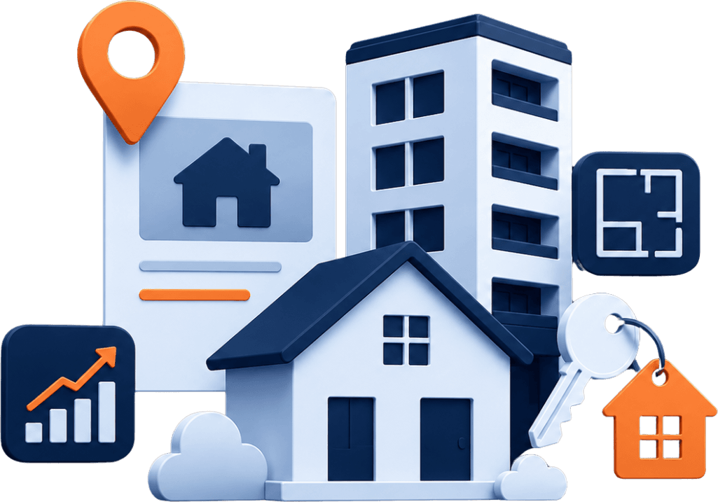 Real estate illustration